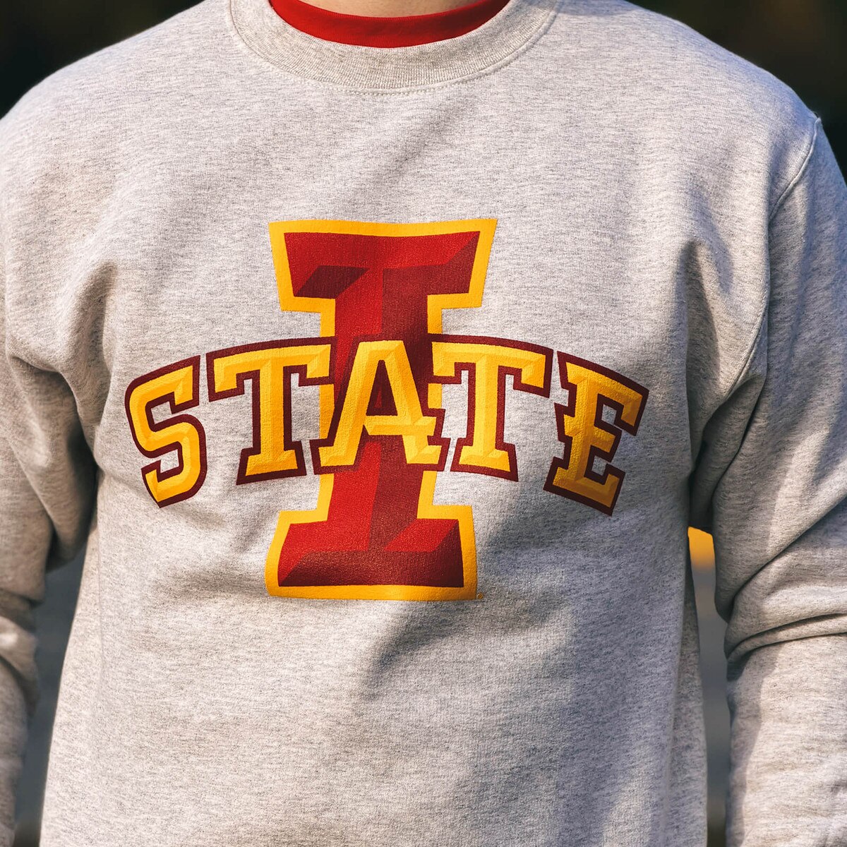Champion® I-State Oatmeal Crewneck